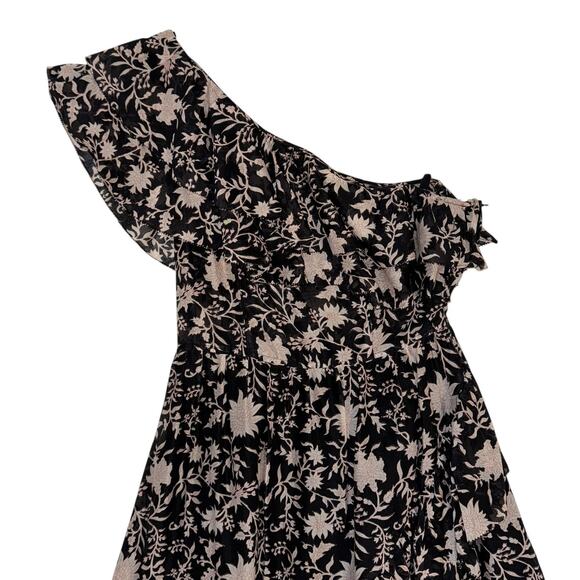 Ulla Johnson Clemente High Low Dress in Midnight Floral Size 0 - Picture 5 of 13